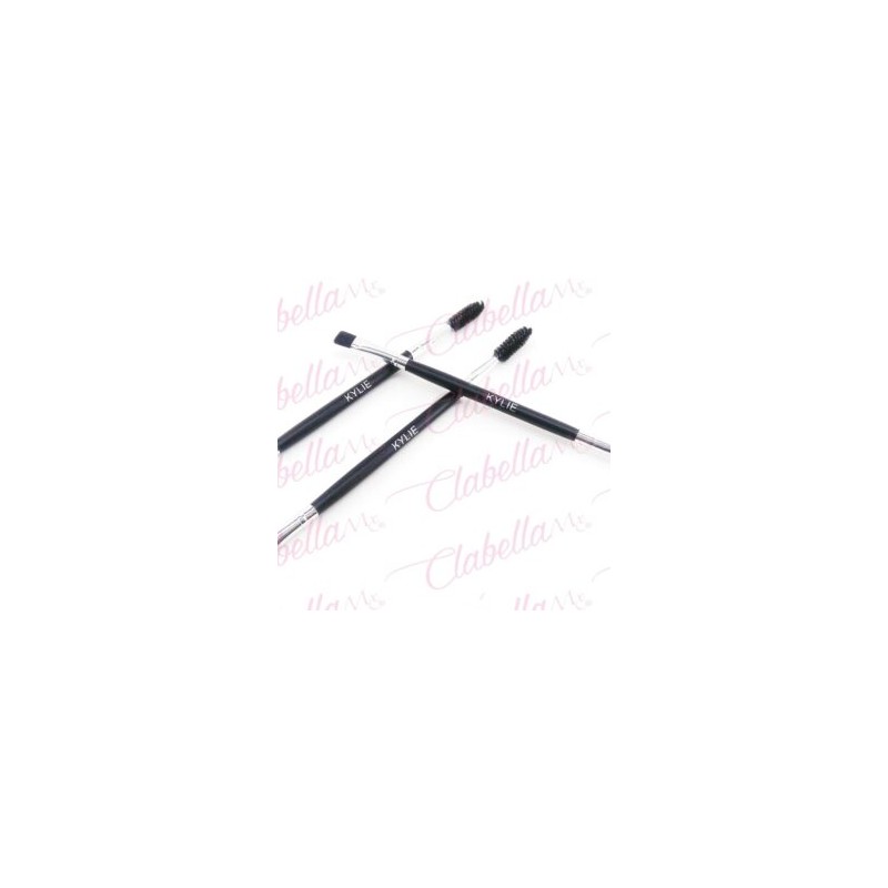 Cepillo con brocha  para diseño de ceja por pieza, surtido