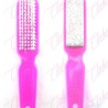 Cepillo duo con piedra pómez para pies pedicure aprox de 3.5x16cm por pieza,surtido