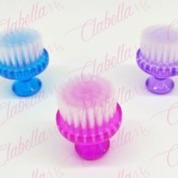 Cepillo limpiador con tapa  para manicure aprox de 4.5×3.5cm por pieza, surtido