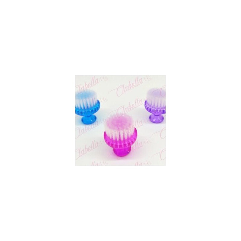 Cepillo limpiador con tapa  para manicure aprox de 4.5×3.5cm por pieza, surtido