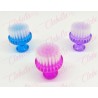 Cepillo limpiador con tapa  para manicure aprox de 4.5×3.5cm por pieza, surtido
