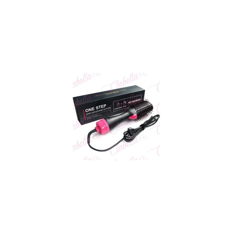 Cepillo secador, alisador y rizador de cabello con temperatura y velocidad ajustable, bajo-medio-alto 110V  aprox 30×7.5cm por p