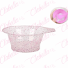 Cio de plástico flexible para tinte y mascarillas aprox 6x10cm 120ml por pieza, surtido
