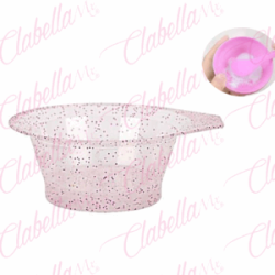 Cio de plástico flexible para tinte y mascarillas aprox 6x10cm 120ml por pieza, surtido