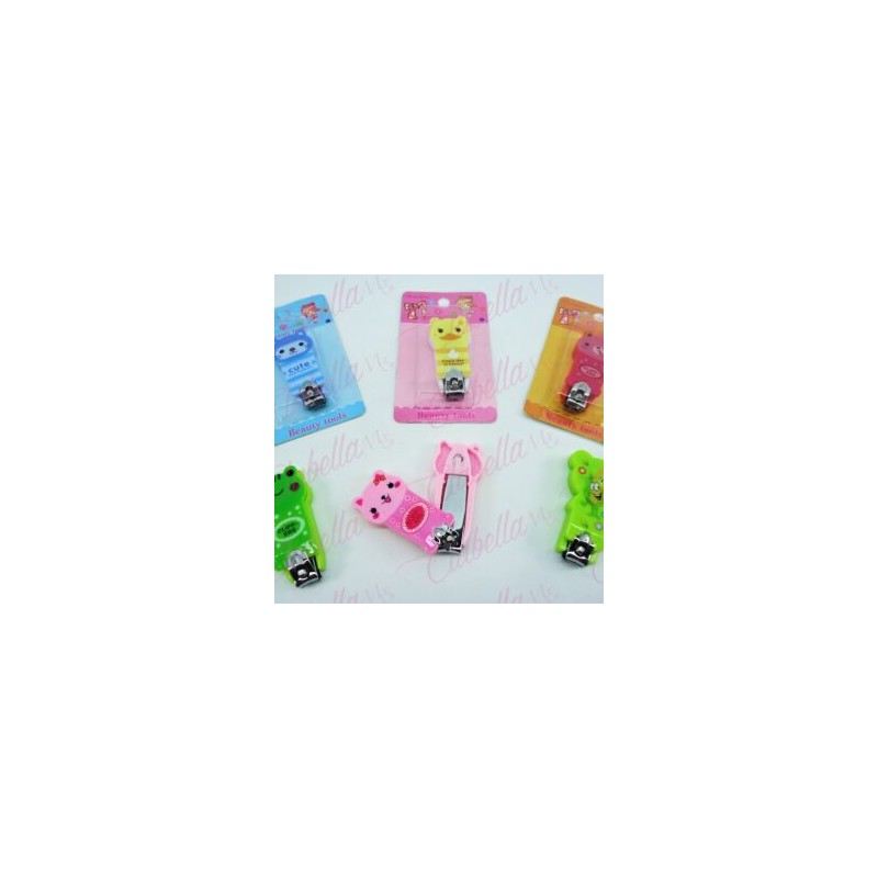 Corta uñas decorado para manicure aprox de 5.5cm por pieza, surtido