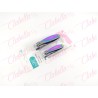 Corta uñas JR tornasol  para manicure 2 piezas chico aprox de 5cm y  grande 7.7cm por paquete