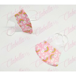 Cubrebocas para bebé aprox de 9.5x7cm por pieza, a granel surtido