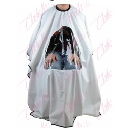 Cubridor – Capa  negro de tela vistacel para estilistas por pieza, CUVR